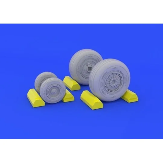 F-4C wheels for Academy, 1/48 - Eduard Accessories 648142