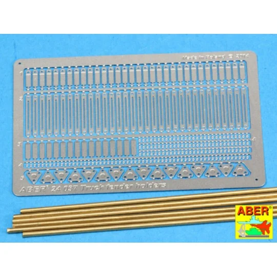 Track fender holders, 1/24 - Aber Models 24037
