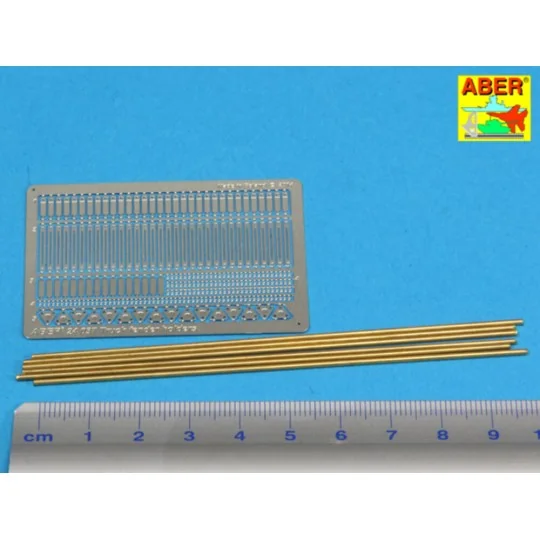 Track fender holders, 1/24 - Aber Models 24037
