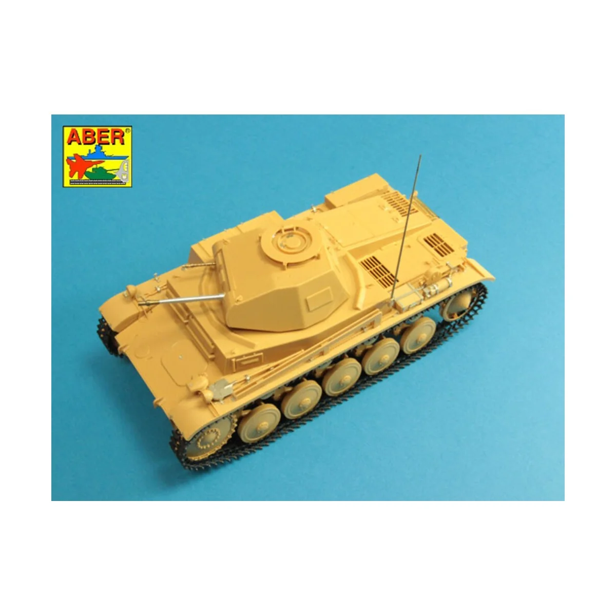 Barrels for Pz.Kpfw.II, Ausf.F, 1/24 - Aber Models 24 T02