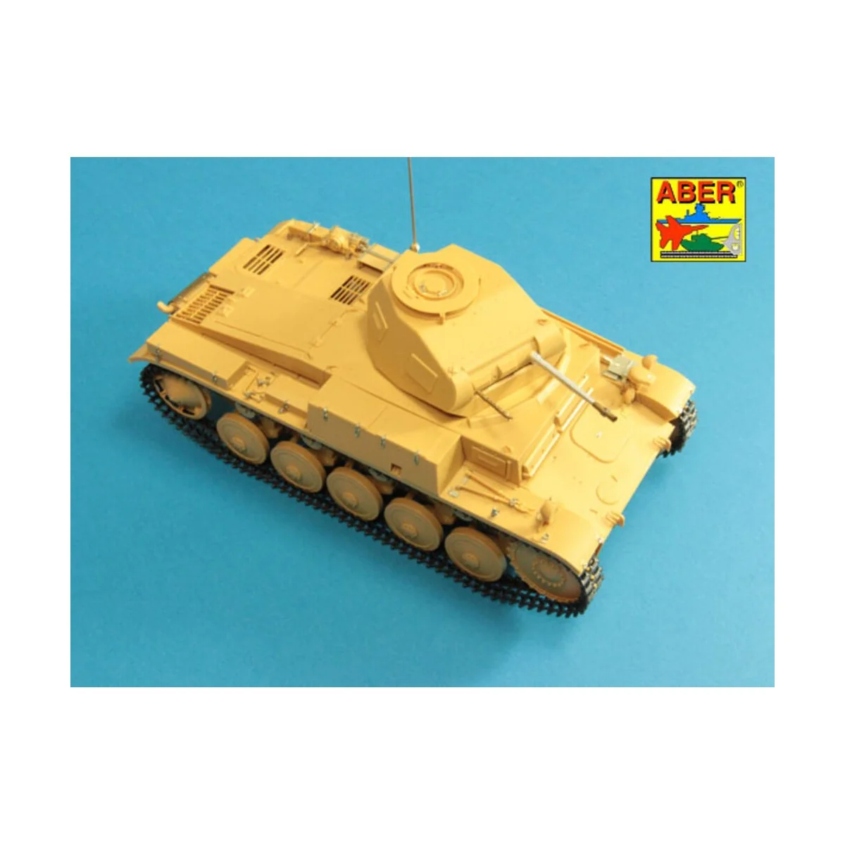 Barrels for Pz.Kpfw.II, Ausf.F, 1/24 - Aber Models 24 T02