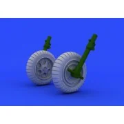 Fw 190 wheels early for Eduard, 1/48 - Eduard Accessories 648152