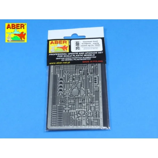 German tool holders - early used up to 1943, 1/25 - Aber Models 25001