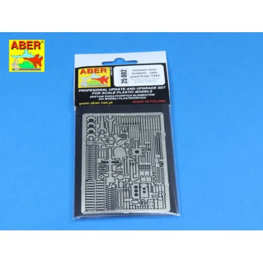 German tool holders - late used from 1493, 1/25 - Aber Models 25002