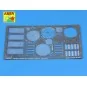 Grilles for Sd.Kfz.171 Panther Ausf.G late model, 1/25 - Aber Model...