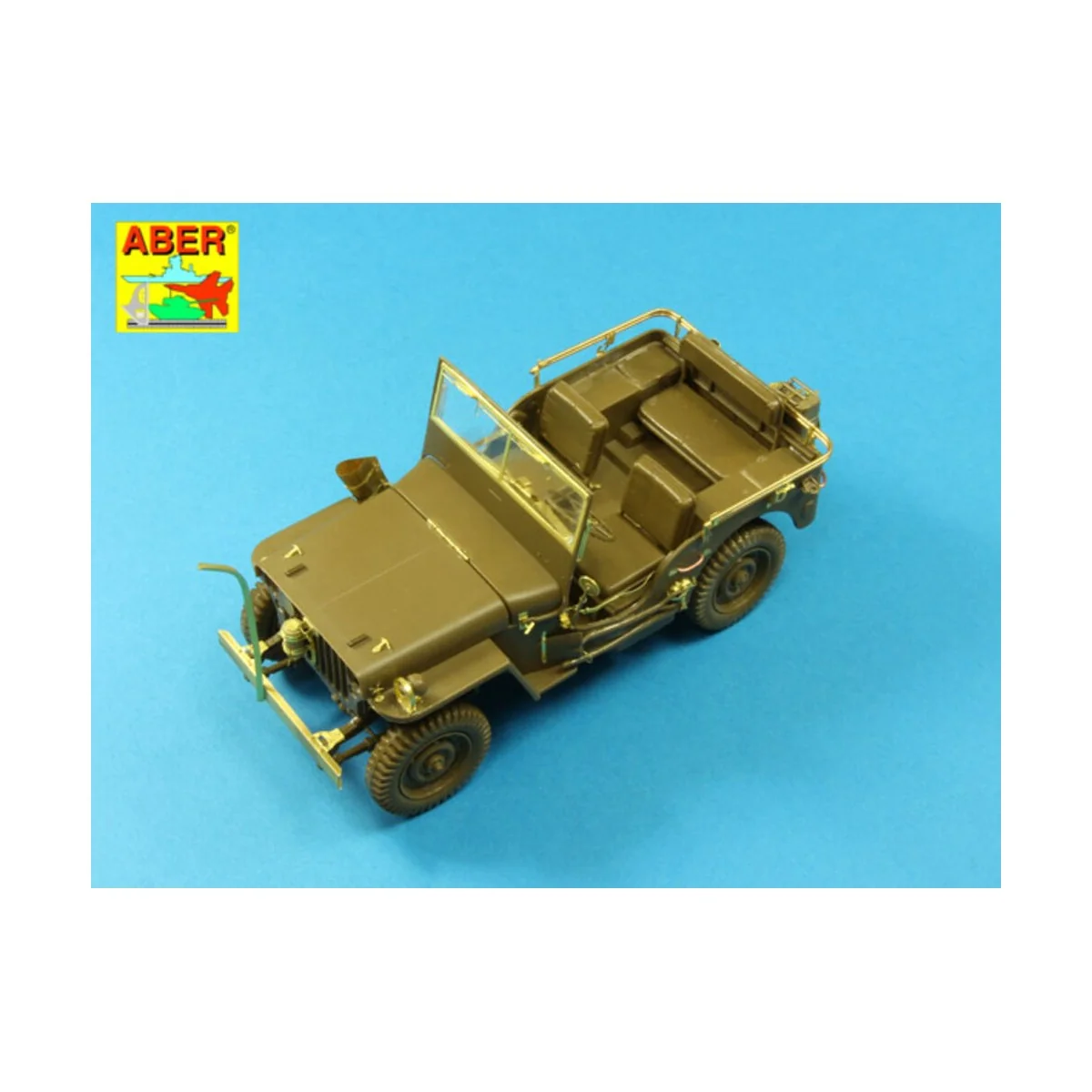 JEEP Willys MB, 1/24 - Aber Models 24 T03