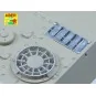 Grilles for Sd.Kfz.171 Panther Ausf.G late model, 1/25 - Aber Model...