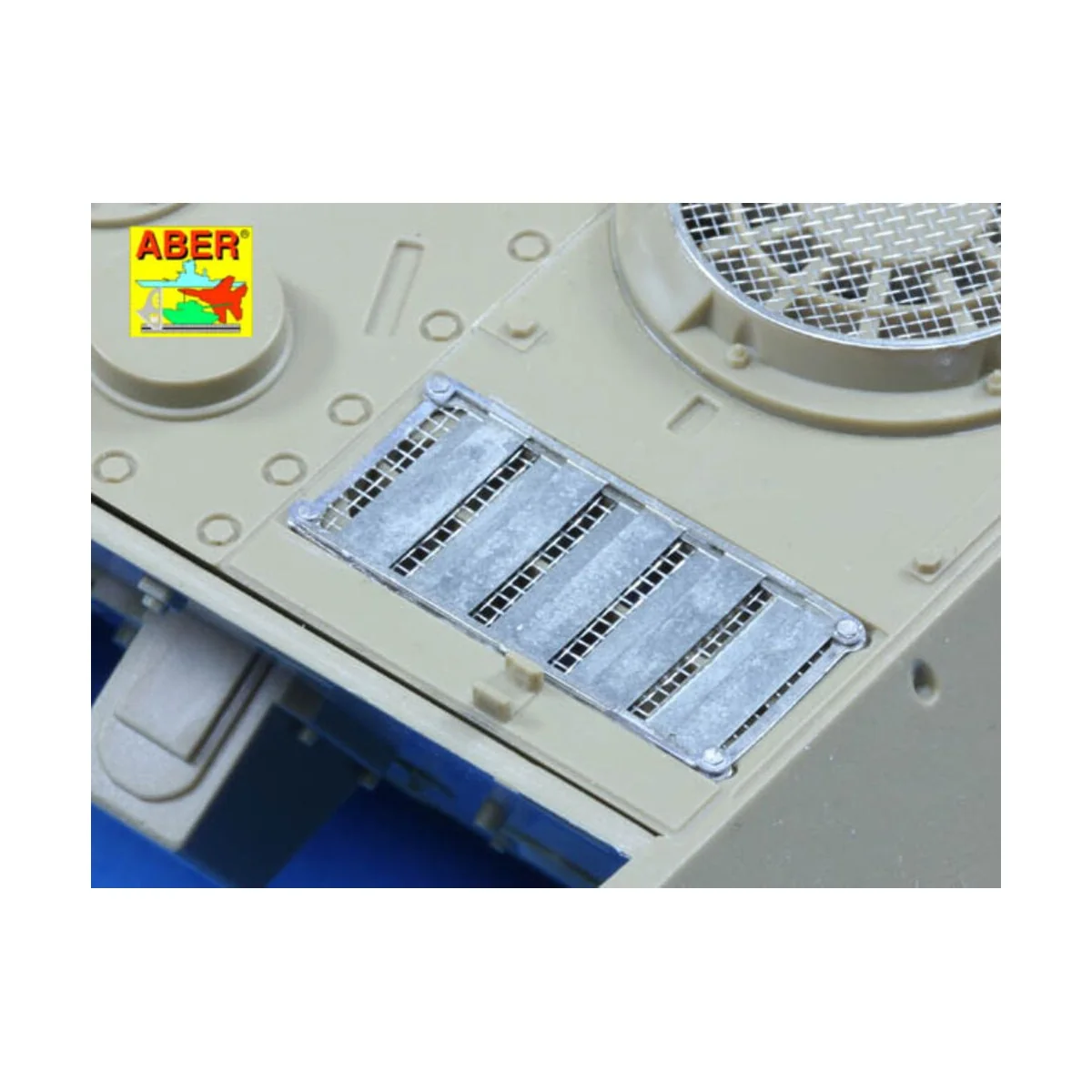 Grilles for Sd.Kfz.171 Panther Ausf.G late model, 1/25 - Aber Model...