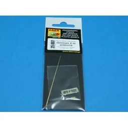 German 2m antena, 1/25 - Aber Models 25007 2