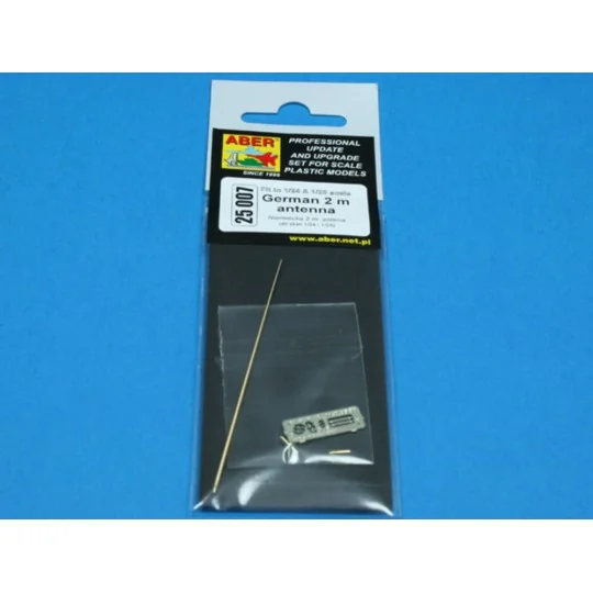 German 2m antena, 1/25 - Aber Models 25007