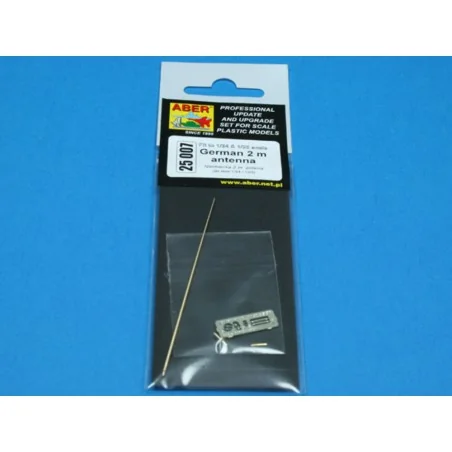 German 2m antena, 1/25 - Aber Models 25007