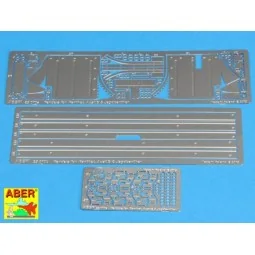 Fenders for Panther G, 1/25 - Aber Models 25010