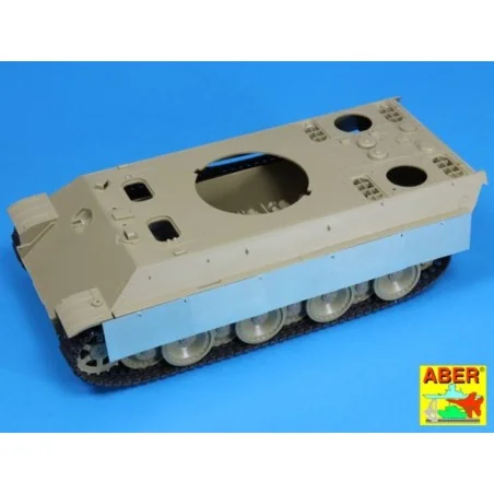 Side skirts for Panther G, 1/25 - Aber Models 25011