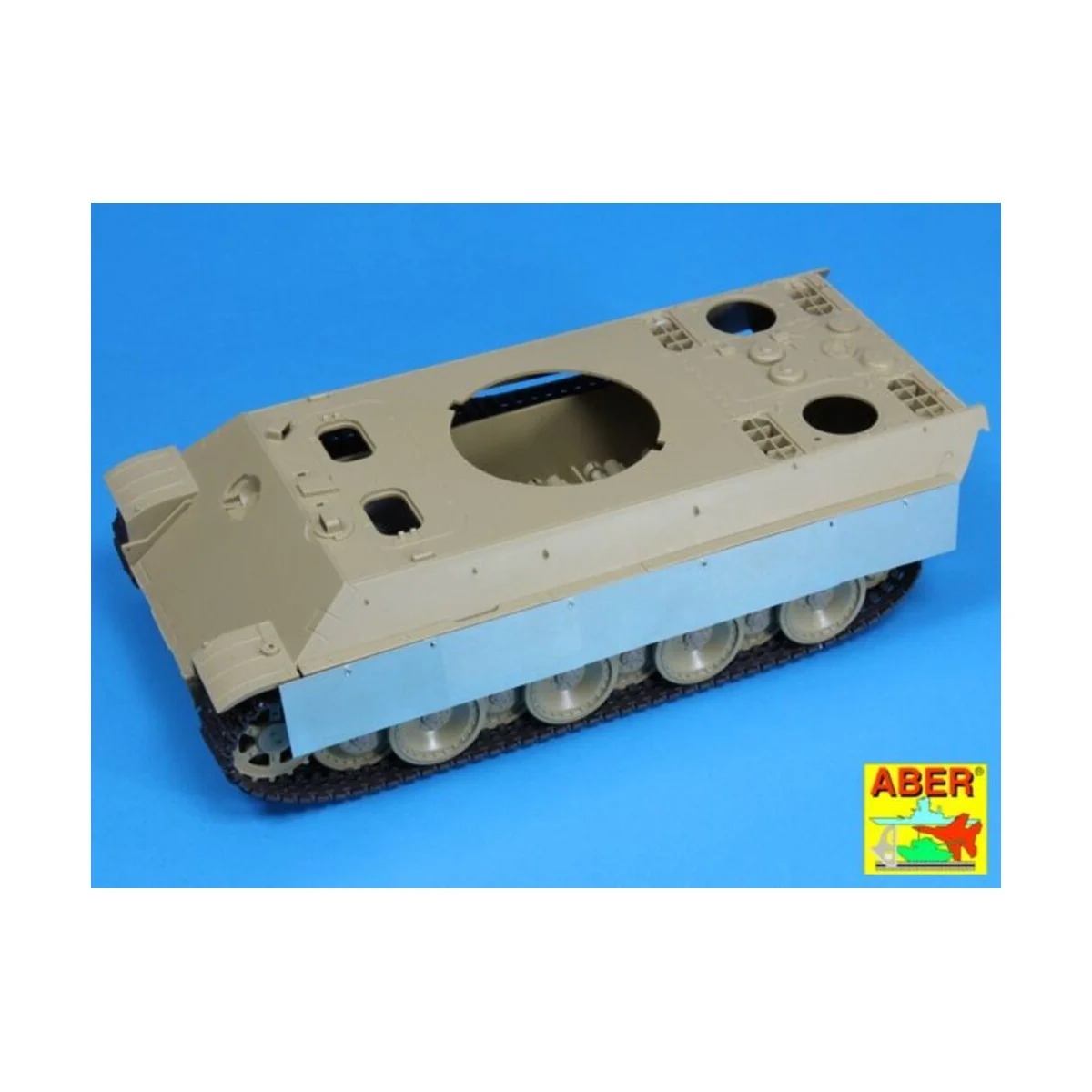 Side skirts for Panther G, 1/25 - Aber Models 25011