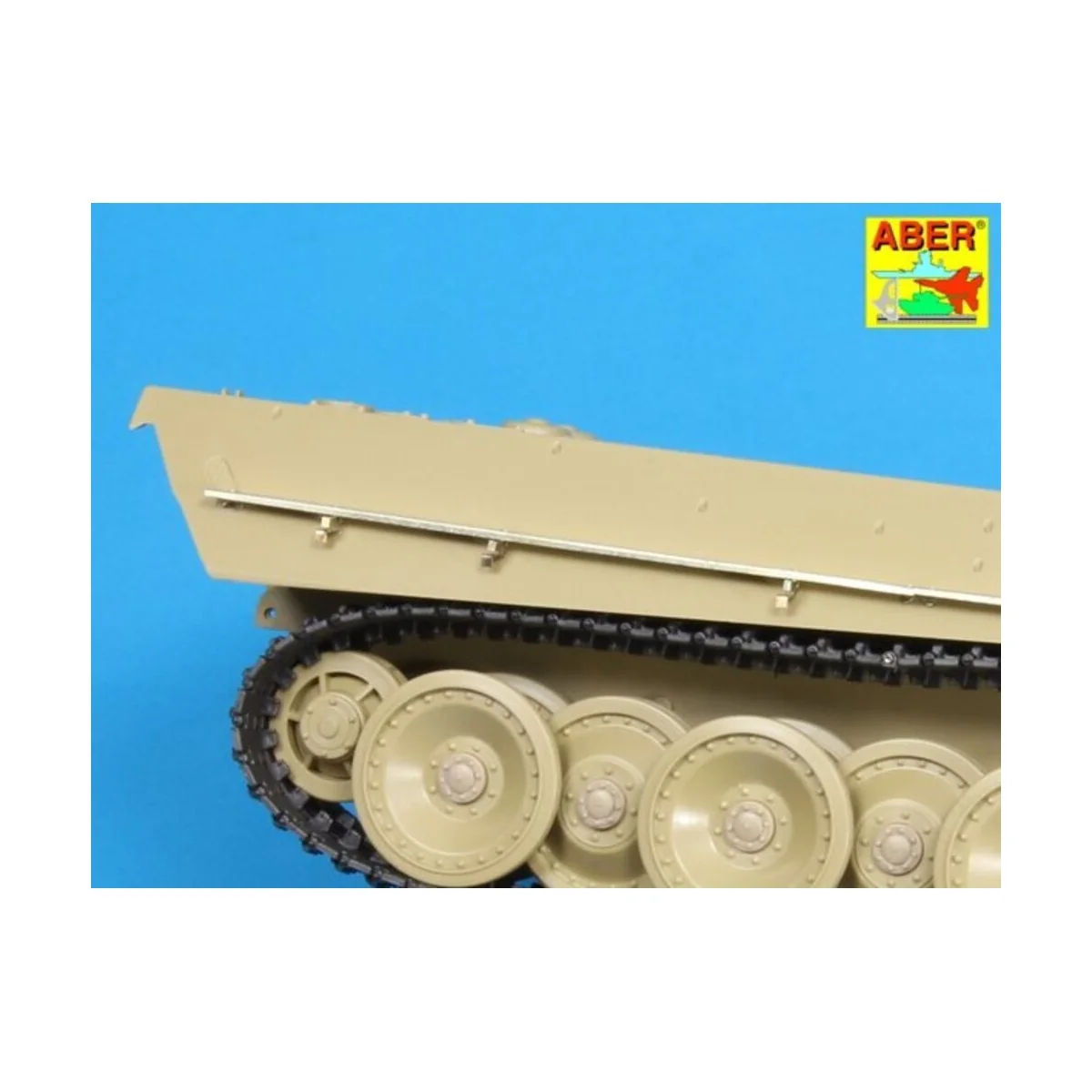 Fenders for Panther G, 1/25 - Aber Models 25010