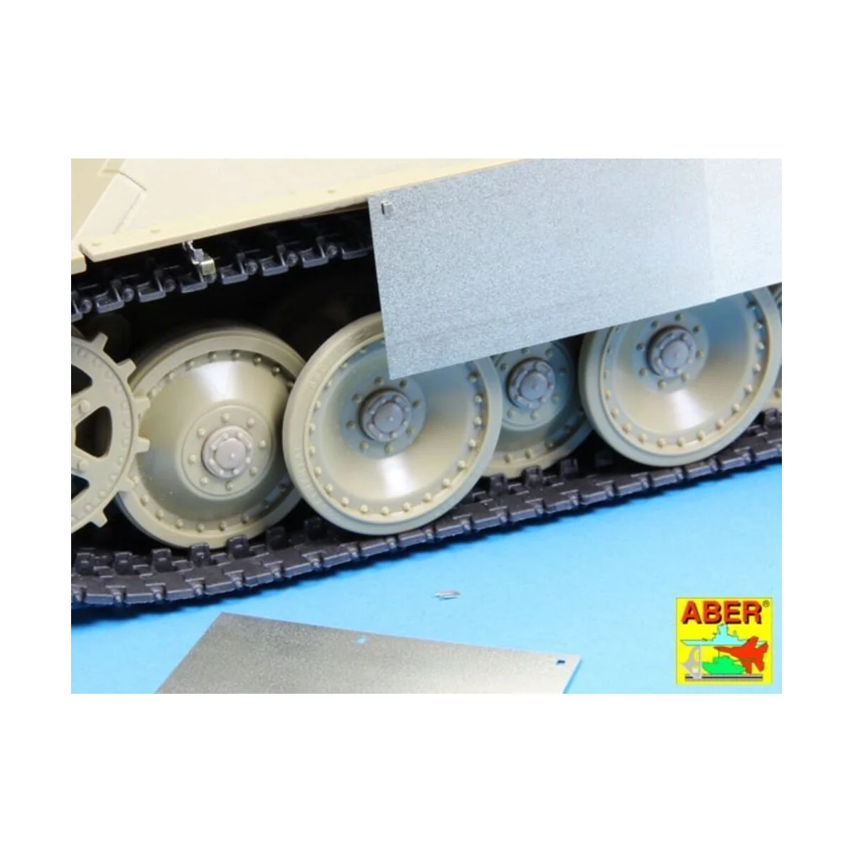 Side skirts for Panther G, 1/25 - Aber Models 25011