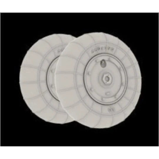 Bf 109G-10 wheels for Eduard, 1/48 - Eduard Accessories 648158