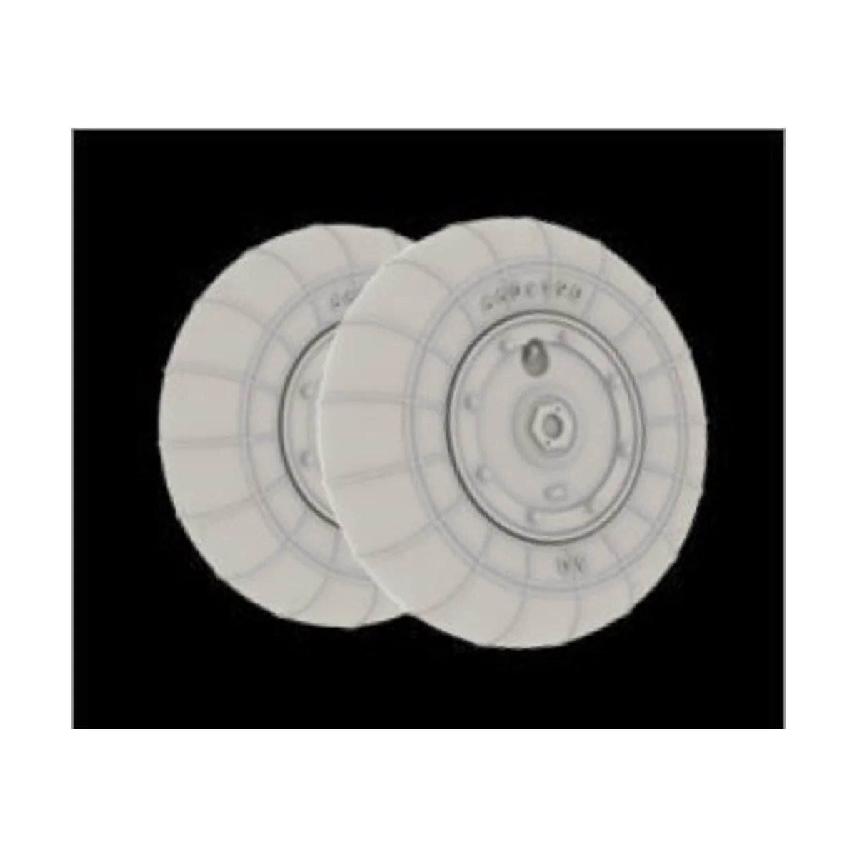 Bf 109G-10 wheels for Eduard, 1/48 - Eduard Accessories 648158