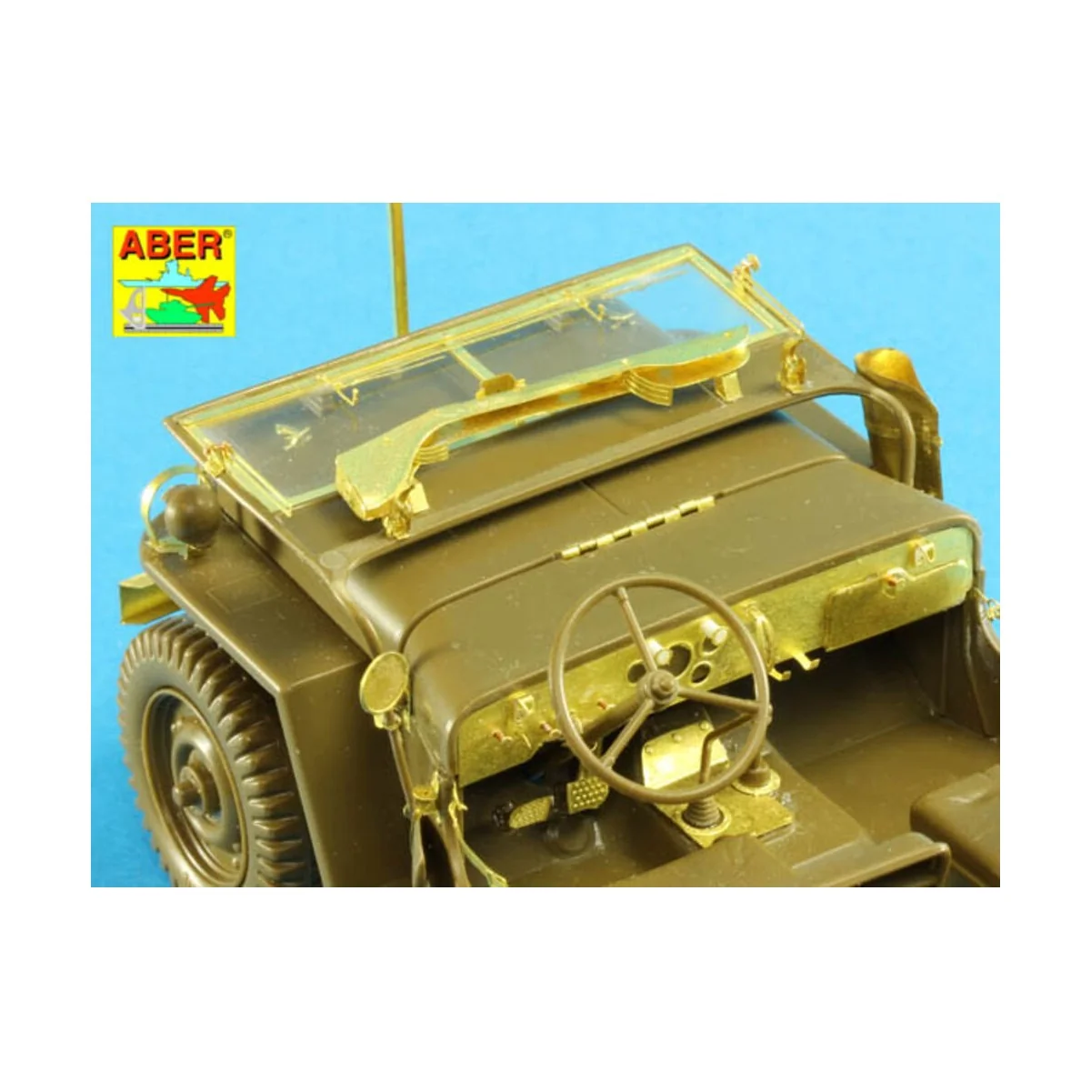 JEEP Willys MB, 1/24 - Aber Models 24 T03