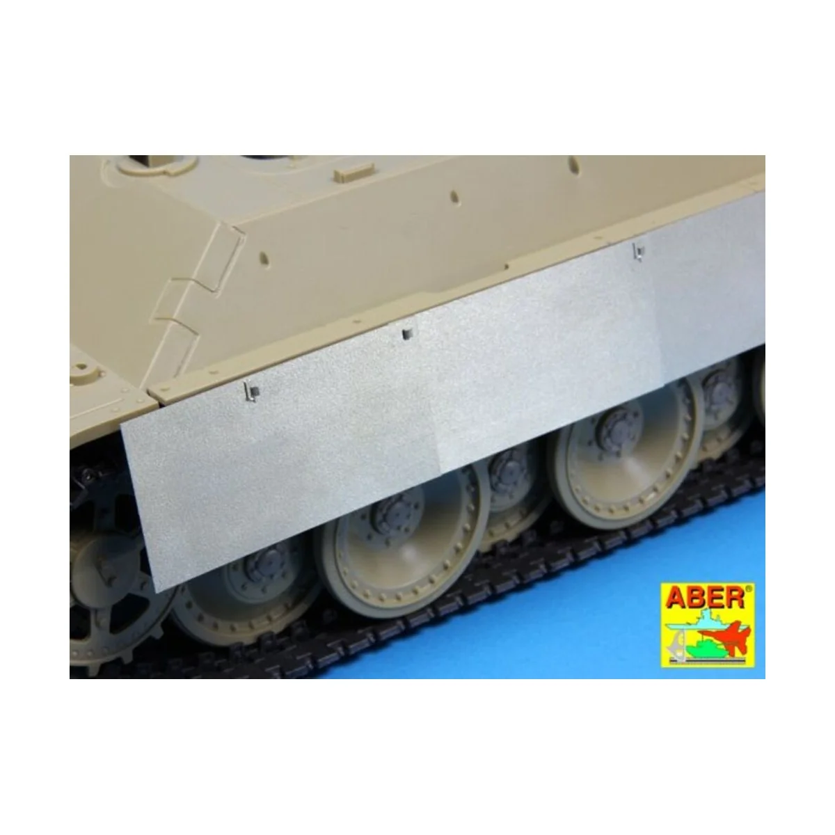 Side skirts for Panther G, 1/25 - Aber Models 25011