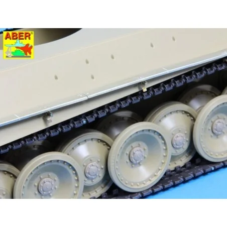 Fenders for Panther G, 1/25 - Aber Models 25010