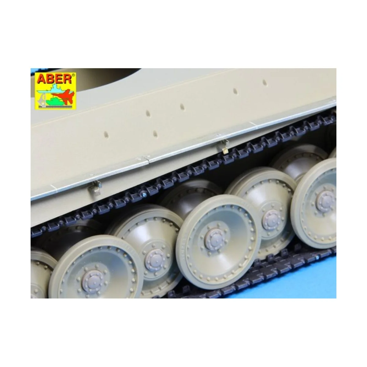 Fenders for Panther G, 1/25 - Aber Models 25010