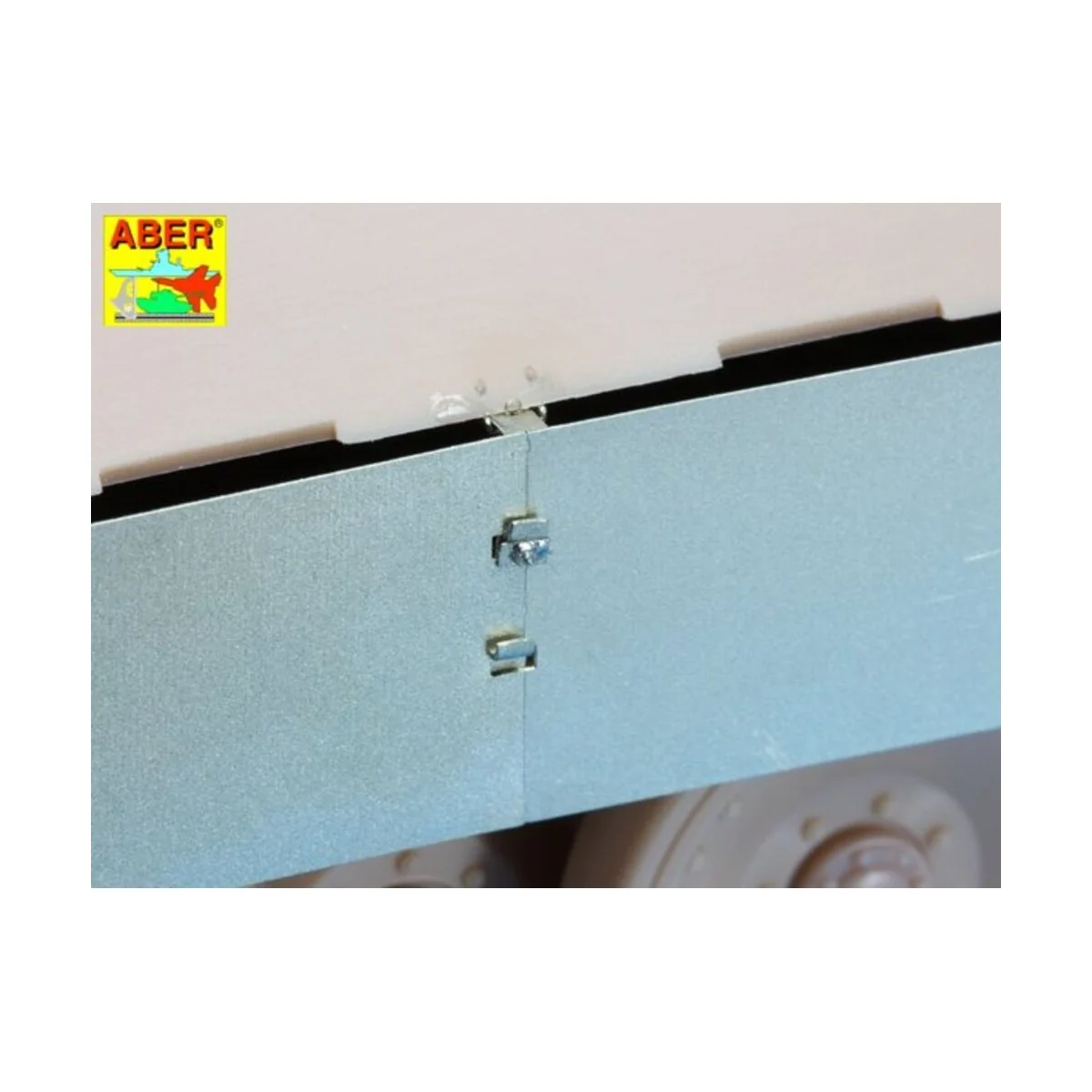 Side skirts for Panther A/D, 1/25 - Aber Models 25019