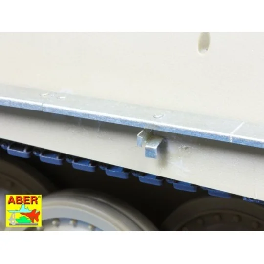 Fenders for Panther G, 1/25 - Aber Models 25010