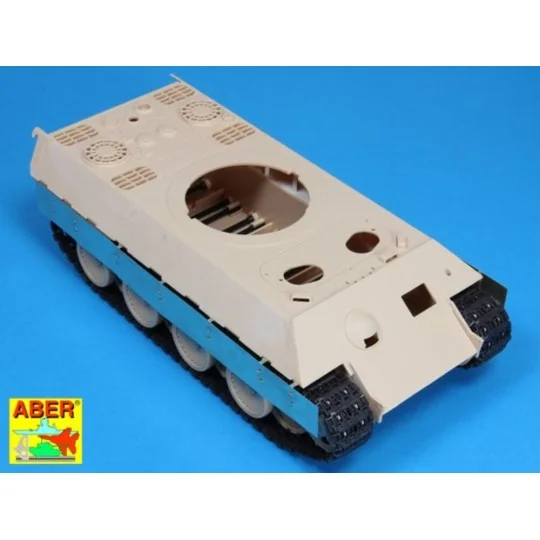 Side skirts for Panther A/D, 1/25 - Aber Models 25019