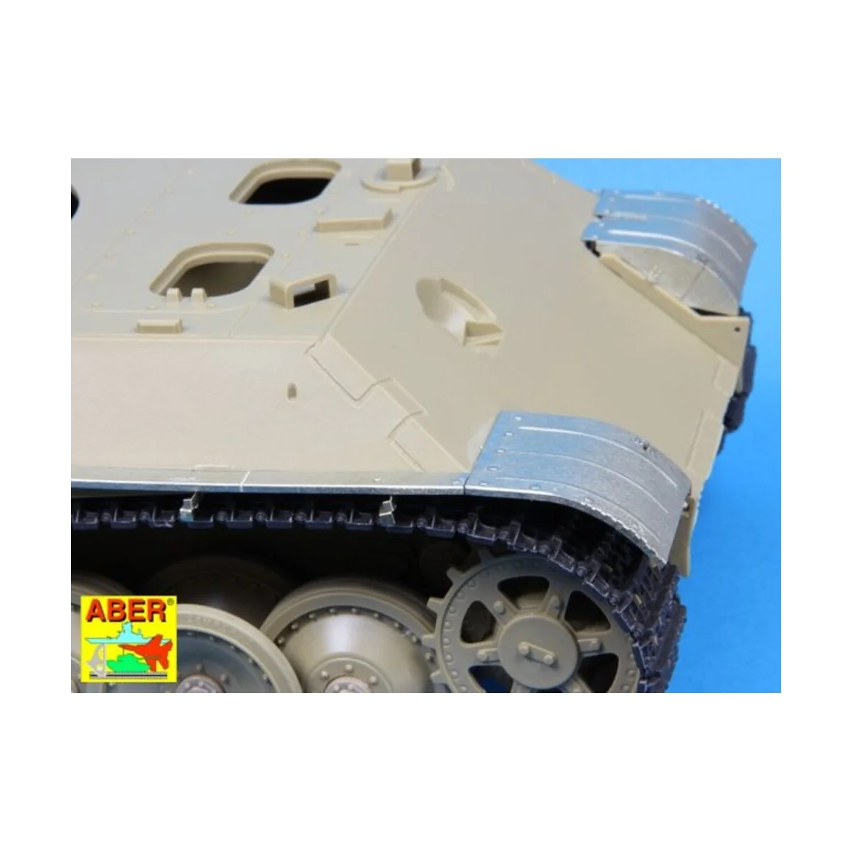 Fenders for Panther G, 1/25 - Aber Models 25010