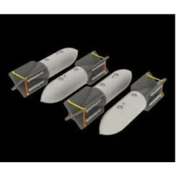 SC 250 German bombs, 1/48 - Eduard Accessories 648161