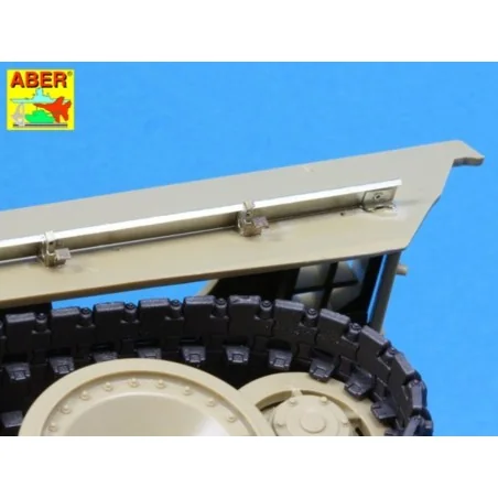 Fenders for Panther G, 1/25 - Aber Models 25010