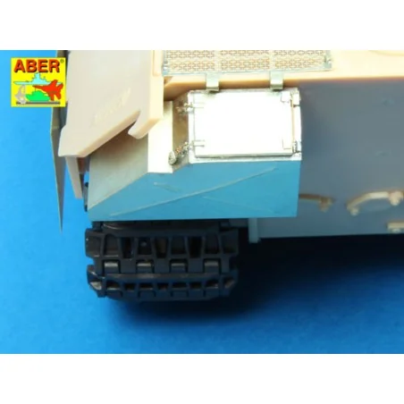 Rear boxes for (Sd.Kfz. 171) Panther Ausf.A, 1/25 - Aber Models 25020