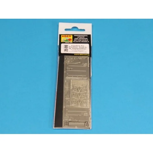 Fenders for Panther G, 1/25 - Aber Models 25010