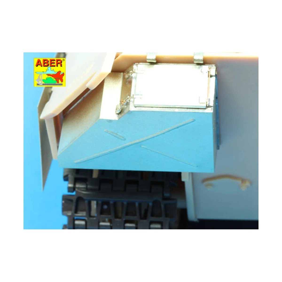 Rear boxes for (Sd.Kfz. 171) Panther Ausf.A, 1/25 - Aber Models 25020