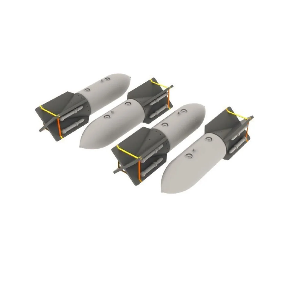 SC 250 German bombs, 1/48 - Eduard Accessories 648161