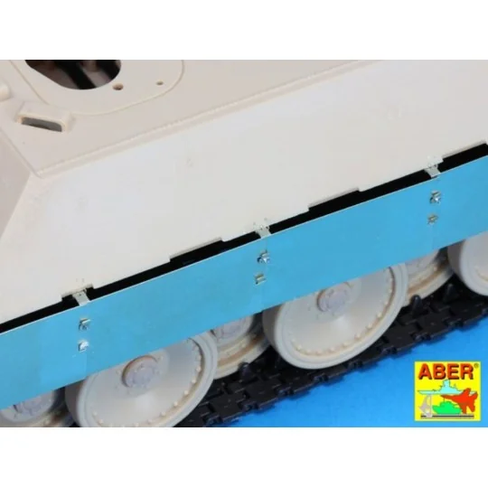 Side skirts for Panther A/D, 1/25 - Aber Models 25019