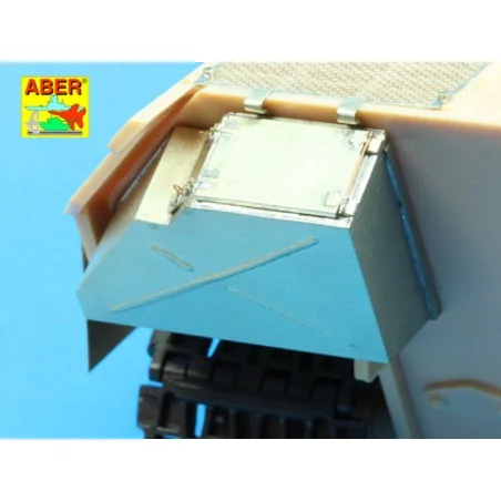 Rear boxes for (Sd.Kfz. 171) Panther Ausf.A, 1/25 - Aber Models 25020
