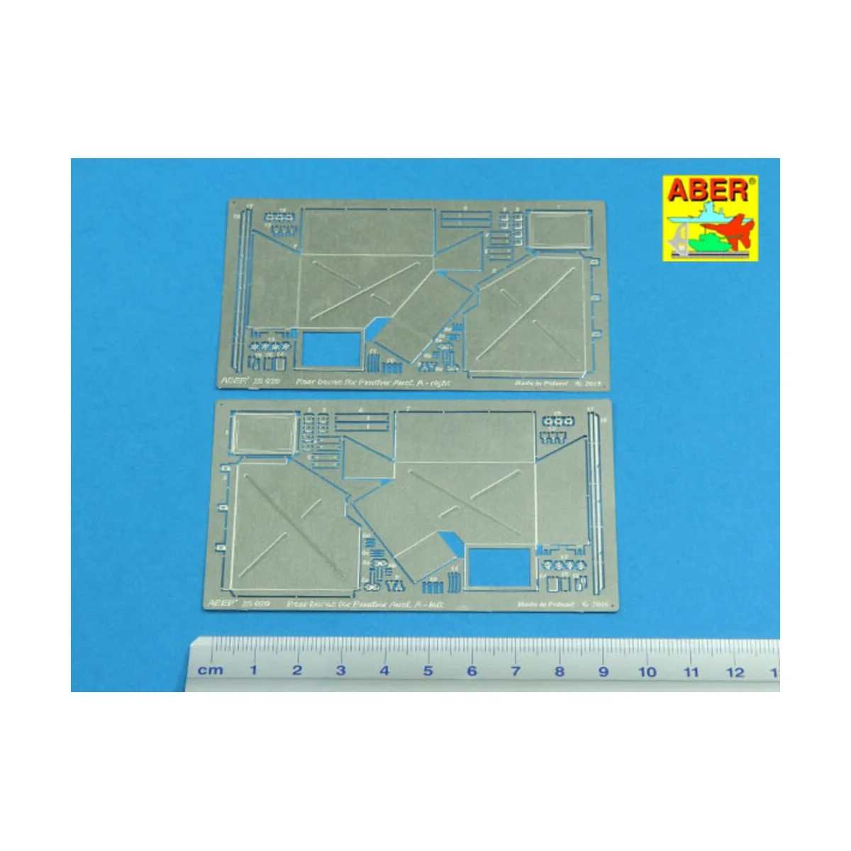Rear boxes for (Sd.Kfz. 171) Panther Ausf.A, 1/25 - Aber Models 25020