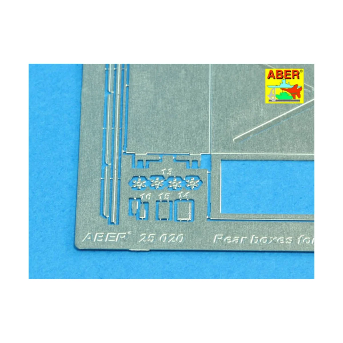 Rear boxes for (Sd.Kfz. 171) Panther Ausf.A, 1/25 - Aber Models 25020
