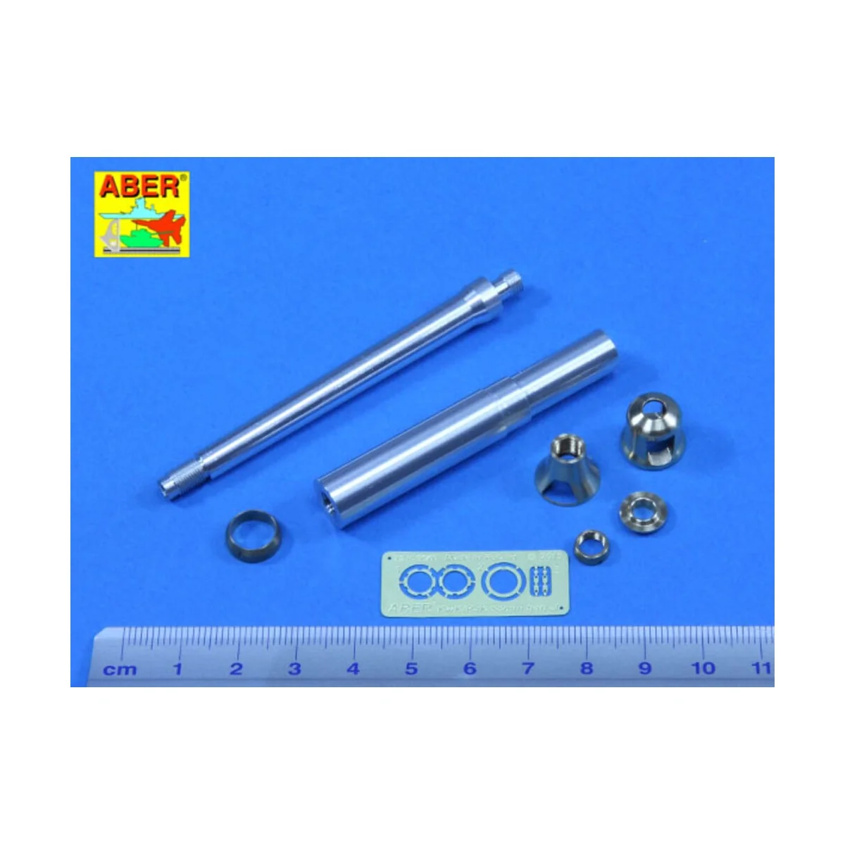 German 88 mm KwK 36 L/56 Tiger I Early Barrel, 1/25 - Aber Models 2...