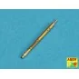 Barrel for German tank MG 34, 1/25 - Aber Models 25 L-03