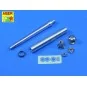 German 88 mm KwK 36 L/56 Tiger I Early Barrel, 1/25 - Aber Models 2...
