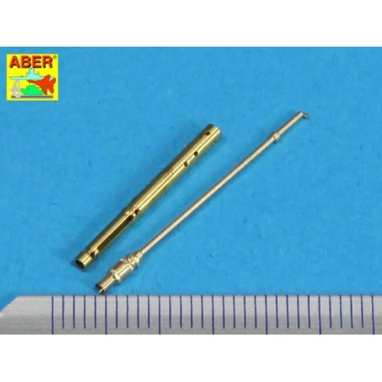 Barrel for German tank MG 34, 1/25 - Aber Models 25 L-03