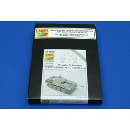 Pz.Kpfw. V Ausf.D&A (Sd.Kfz. 171) Panther, 1/35 - Aber Models 35 K02 2