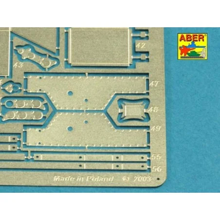 Pz.Kpfw. V Ausf.D&A (Sd.Kfz. 171) Panther, 1/35 - Aber Models 35 K02