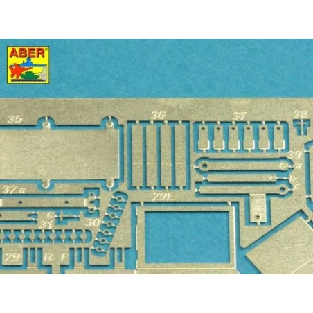 Pz.Kpfw. V Ausf.D&A (Sd.Kfz. 171) Panther, 1/35 - Aber Models 35 K02