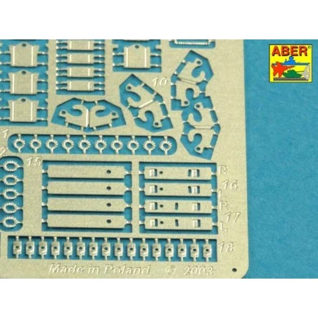 Pz.Kpfw. V Ausf.D&A (Sd.Kfz. 171) Panther, 1/35 - Aber Models 35 K02