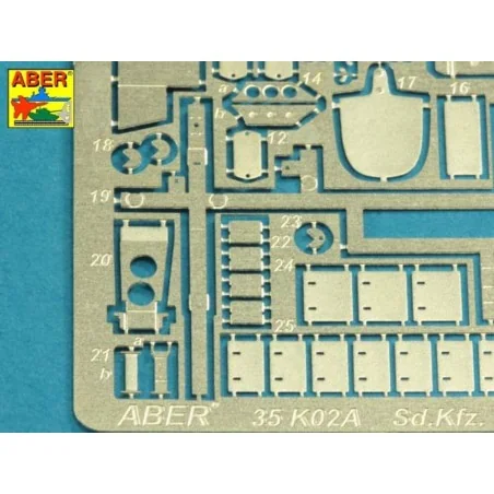 Pz.Kpfw. V Ausf.D&A (Sd.Kfz. 171) Panther, 1/35 - Aber Models 35 K02