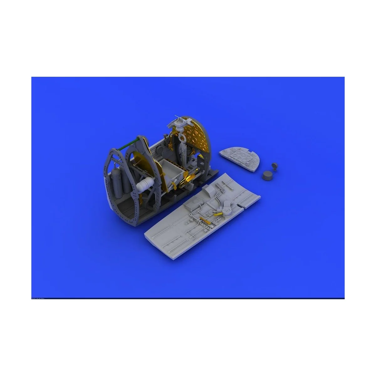 Spitfire Mk.VIII cockpit for Eduard, 1/48 - Eduard Accessories 648199